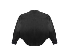 OMBRE LEATHER SHIRT